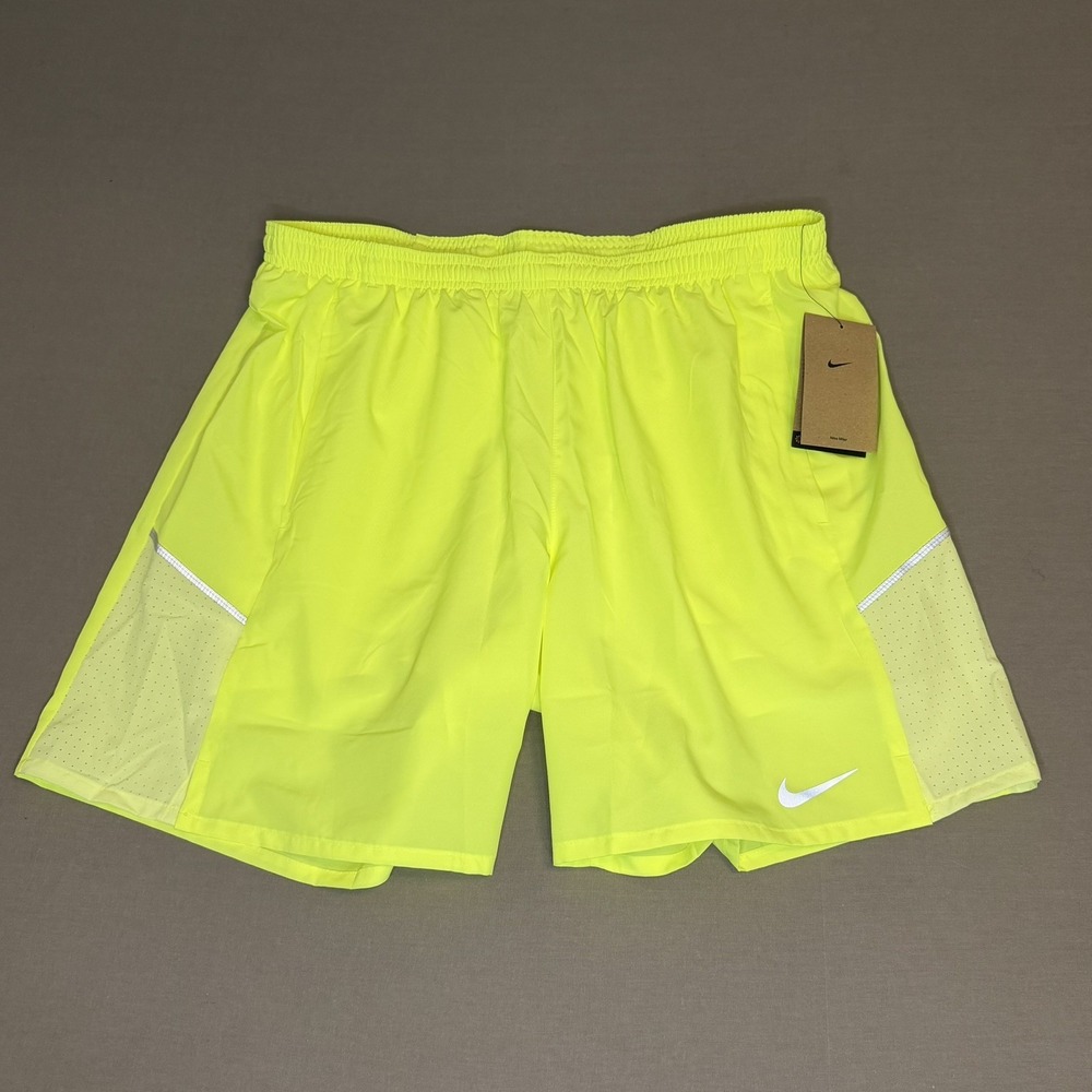 Nike Men's Stride Dri-FIT 7" 2 In 1 Tight Lined Running Shorts Sz L